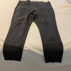 Old Navy Charcoal pleated leggings.